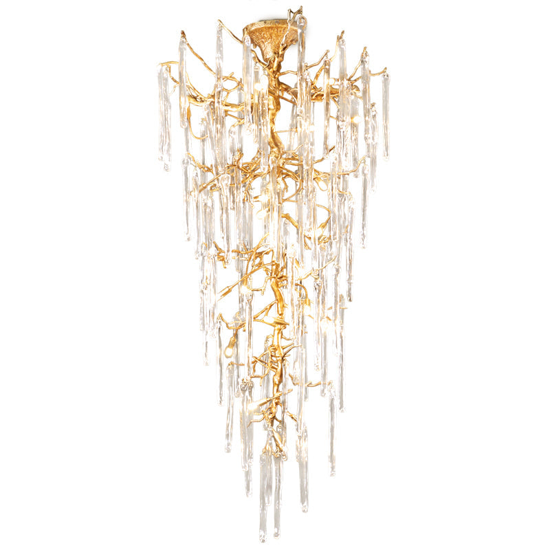 Winthrop Gilded Lantern Chandelier