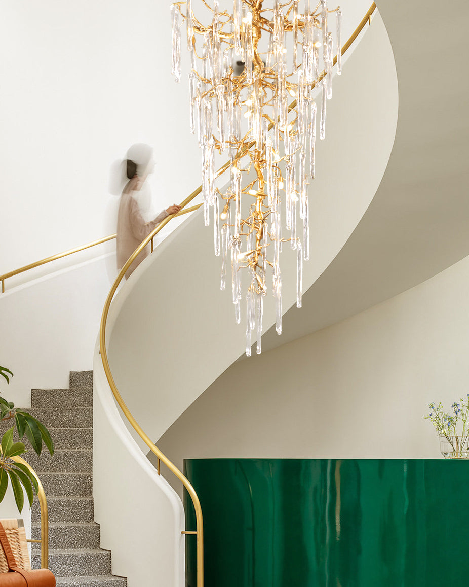 Winthrop Gilded Lantern Chandelier