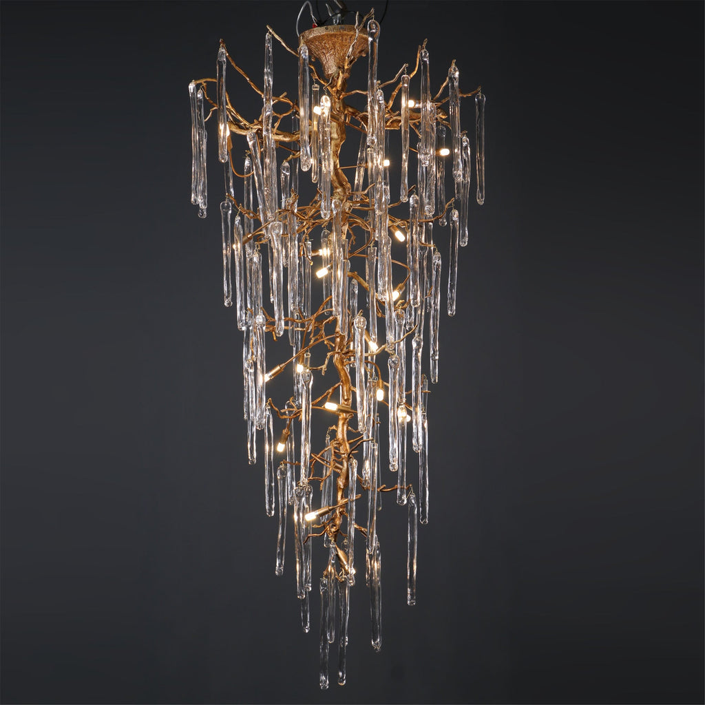 Winthrop Gilded Lantern Chandelier