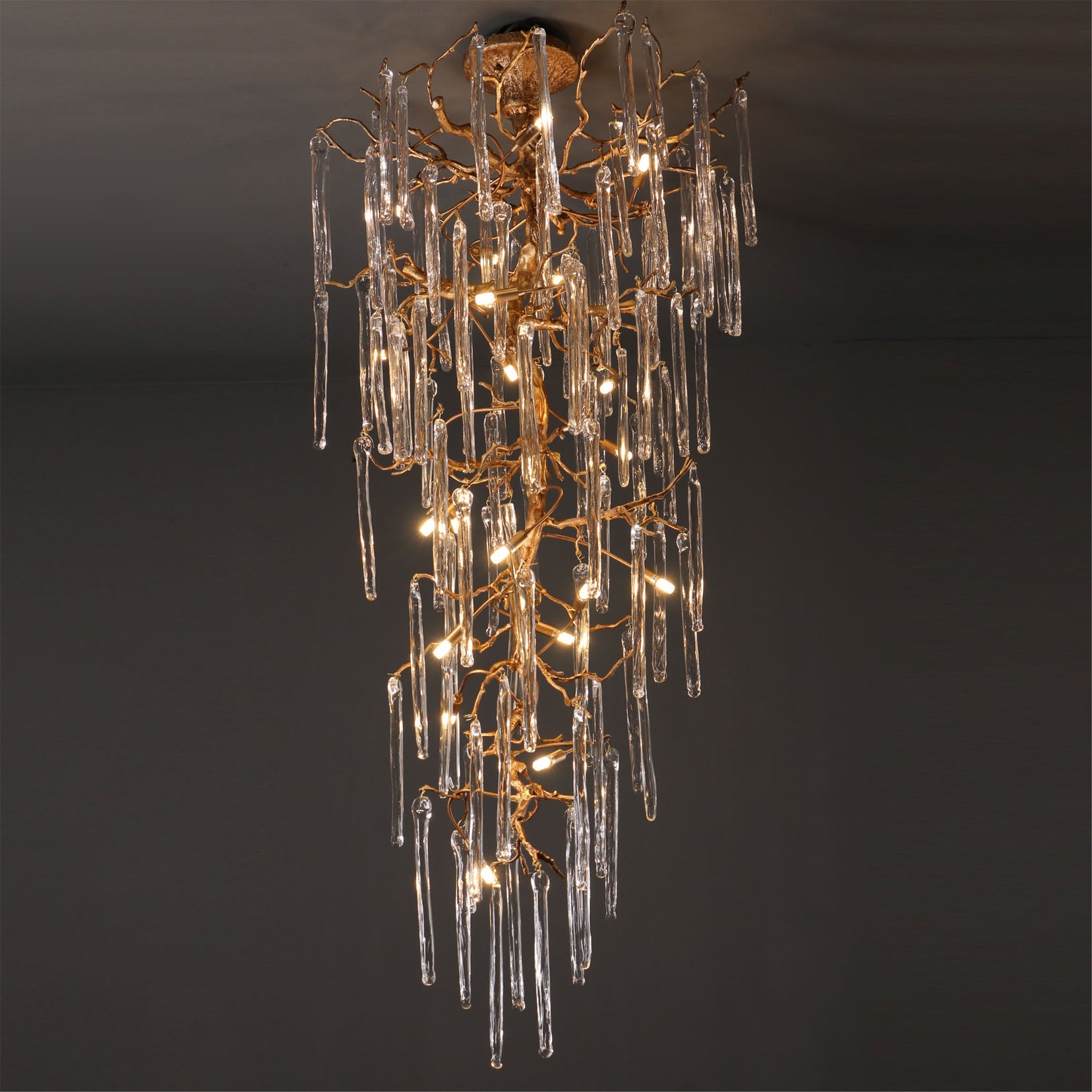 Winthrop Gilded Lantern Chandelier