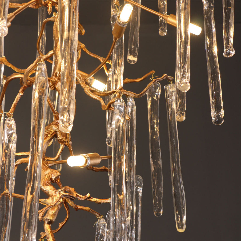 Winthrop Gilded Lantern Chandelier