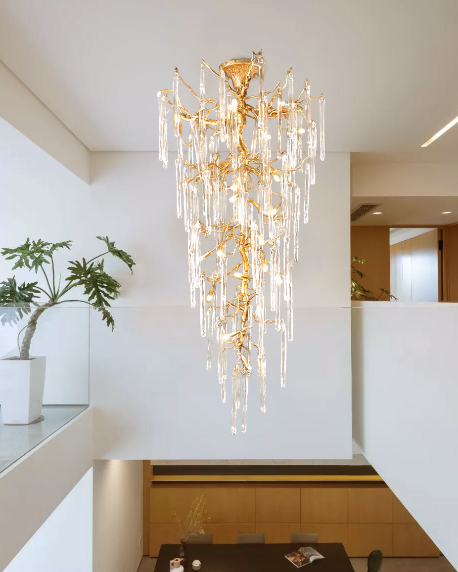 Winthrop Gilded Lantern Chandelier