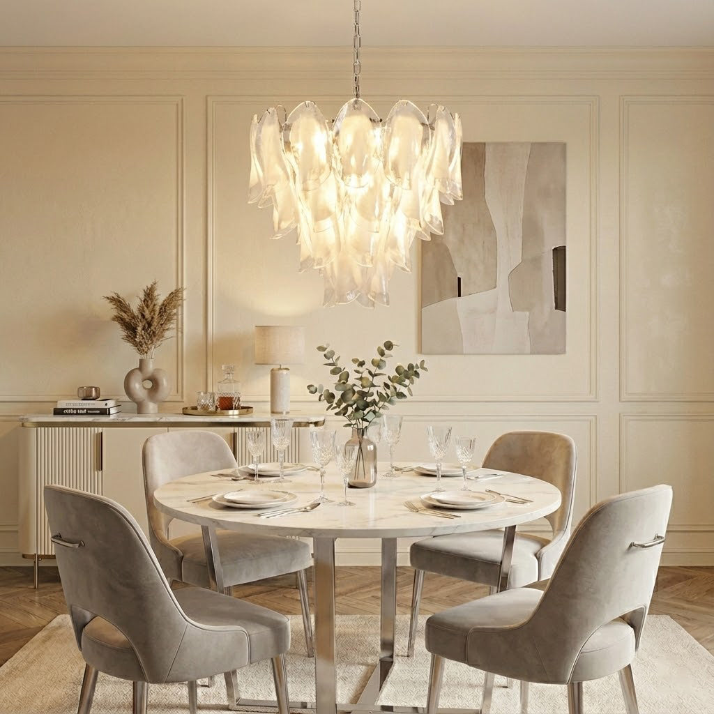 RAVENSHIRE CRYSTAL DROP CHANDELIER