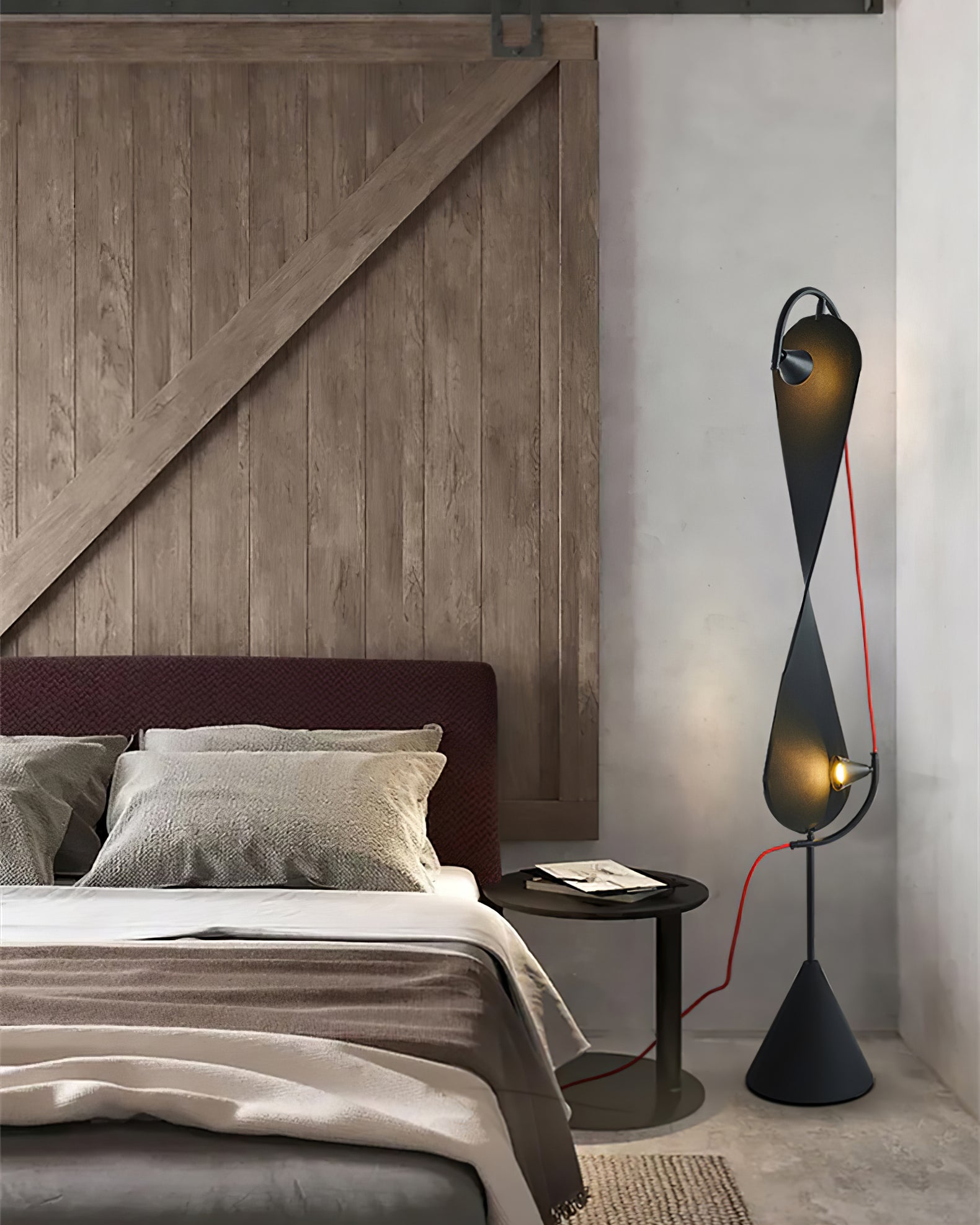 VERITY WHIRL FLOOR LANTERN