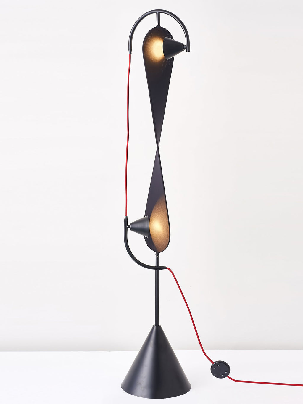 VERITY WHIRL FLOOR LANTERN