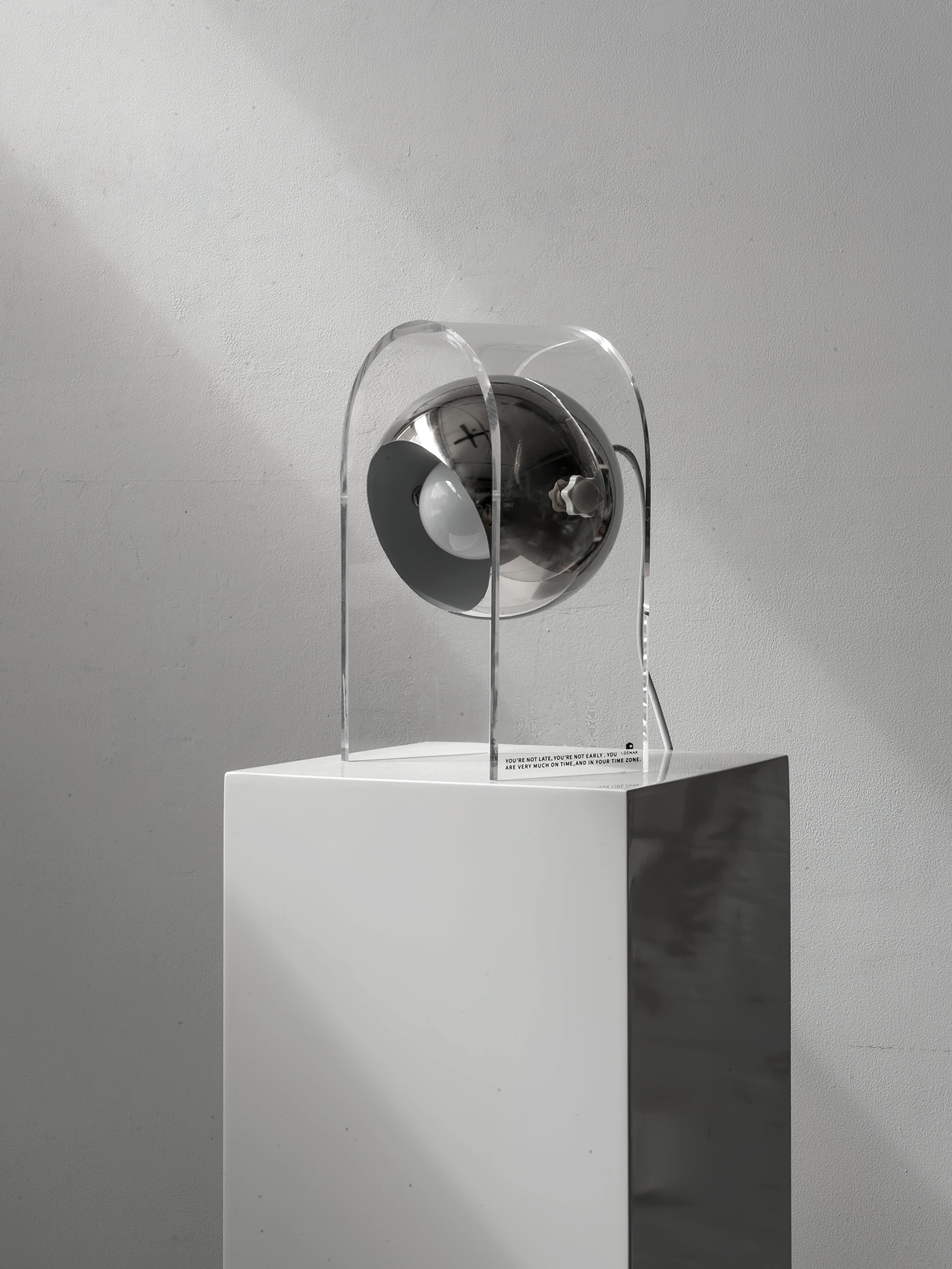 RAVENHURST ILLUMINATED ORB TABLE LANTERN