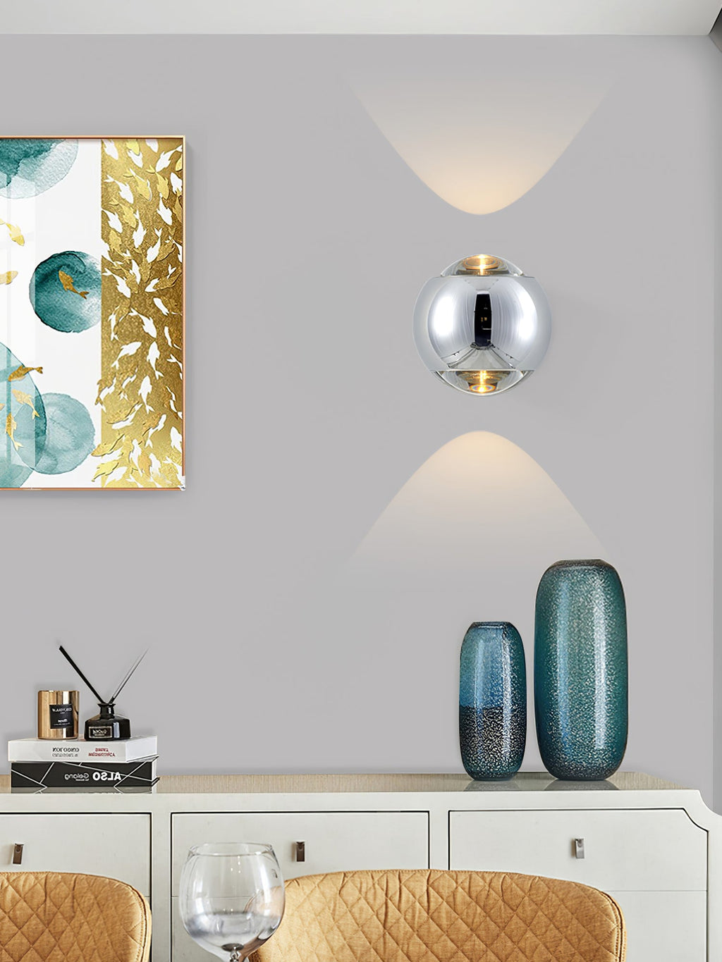 WINTERBOURNE TALL RADIANCE WALL SCONCE
