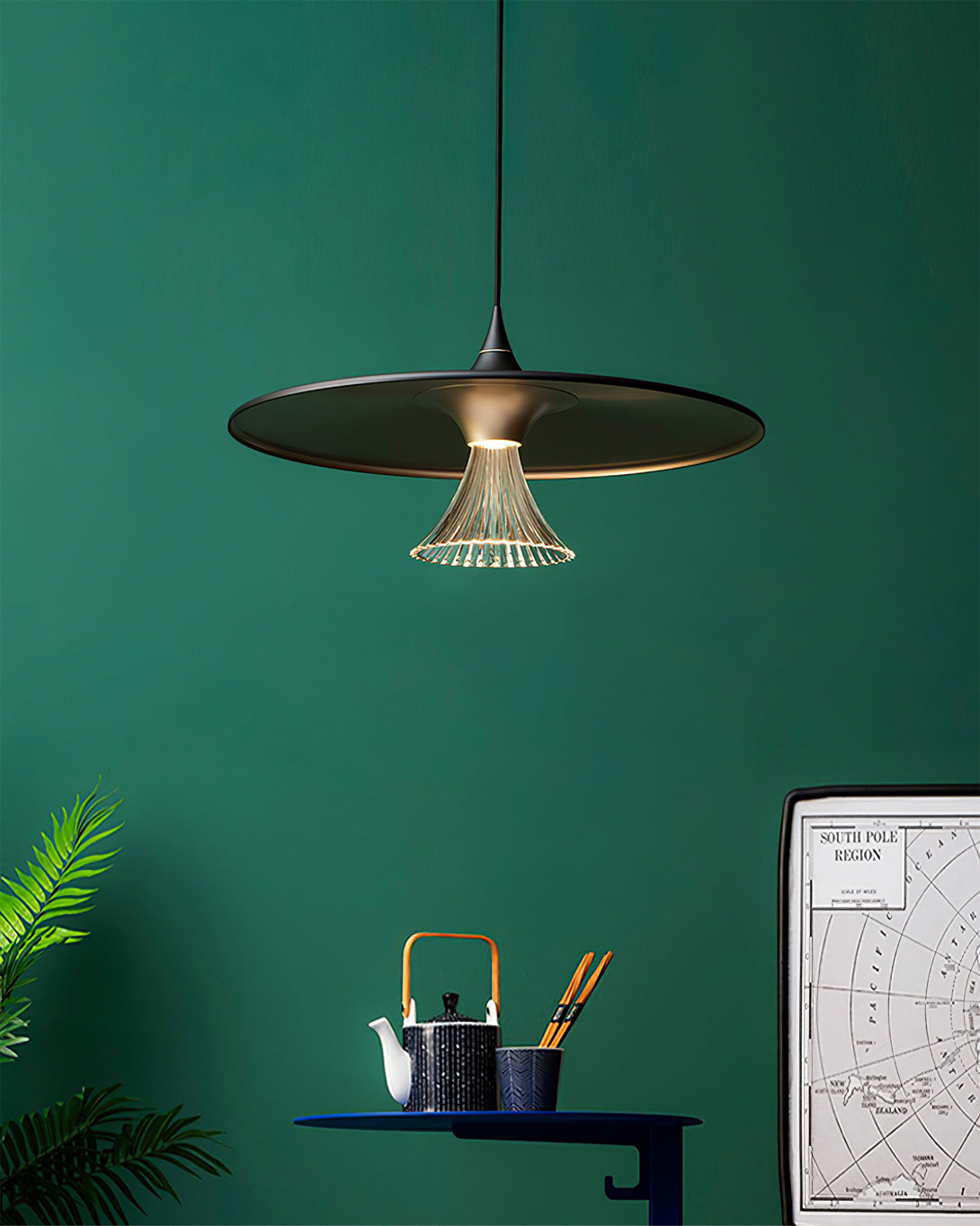 FENWICK HANGING GLASS LANTERN