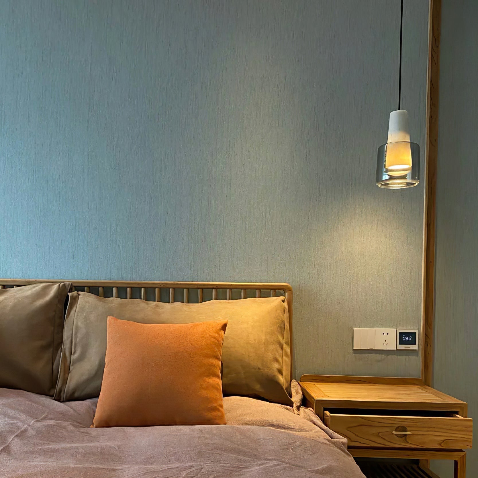 RAVENWOOD HAND-BLOWN GLASS PENDANT LIGHT