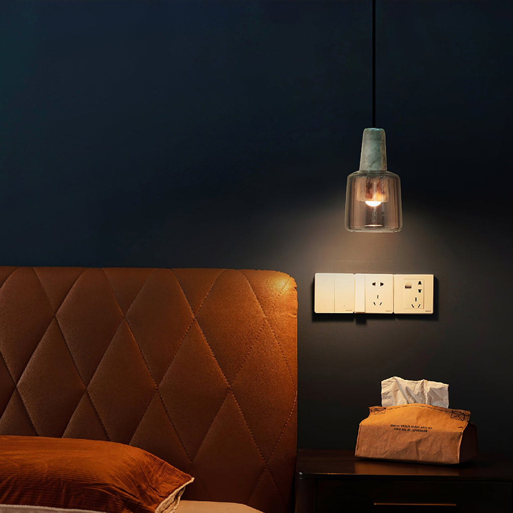 RAVENWOOD HAND-BLOWN GLASS PENDANT LIGHT
