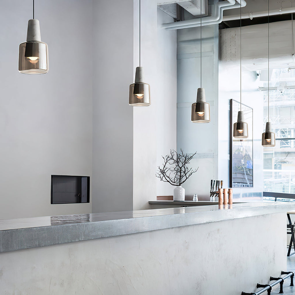 RAVENWOOD HAND-BLOWN GLASS PENDANT LIGHT