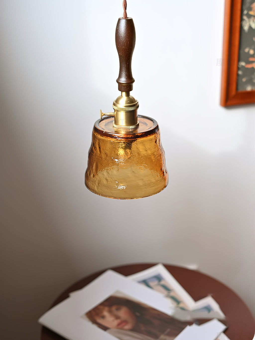 FENWICK HANGING GLASS ORB LANTERN