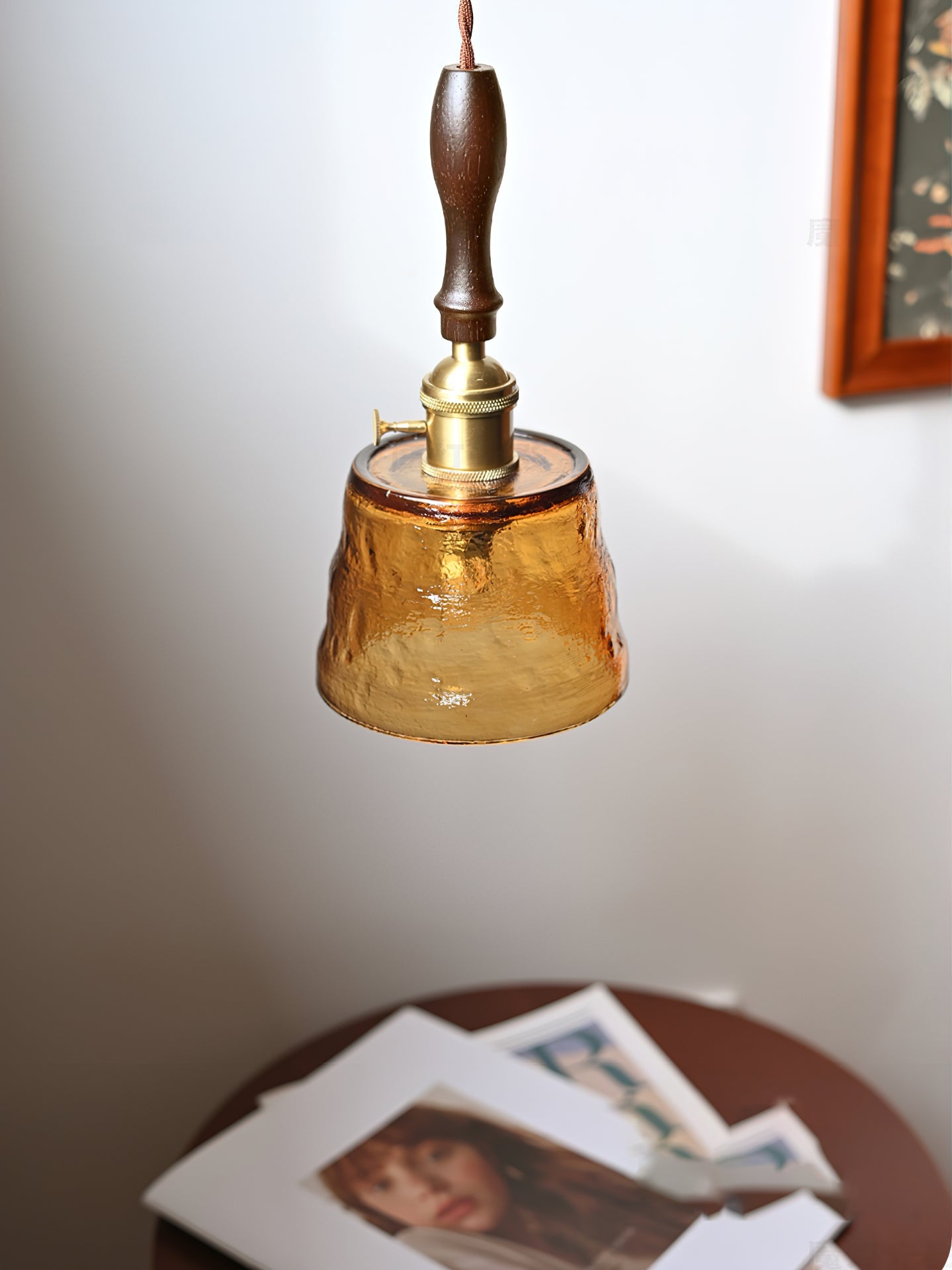 FENWICK HANGING GLASS ORB LANTERN