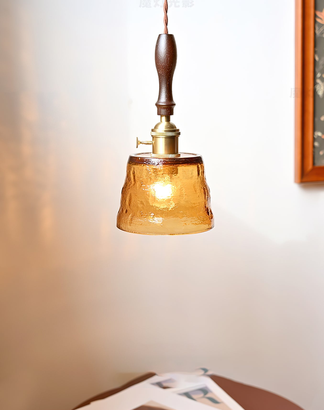 FENWICK HANGING GLASS ORB LANTERN