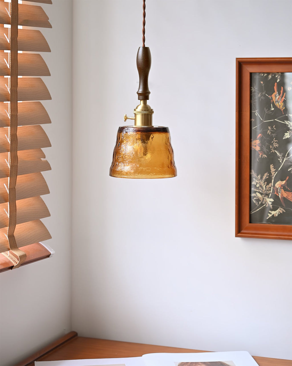 FENWICK HANGING GLASS ORB LANTERN