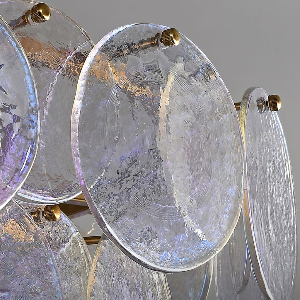 WINTHROP CRYSTAL TEARDROP CHANDELIER
