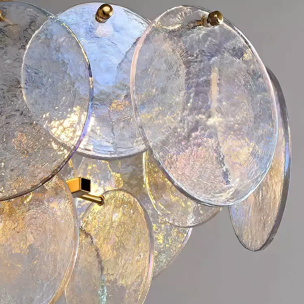 WINTHROP CRYSTAL TEARDROP CHANDELIER