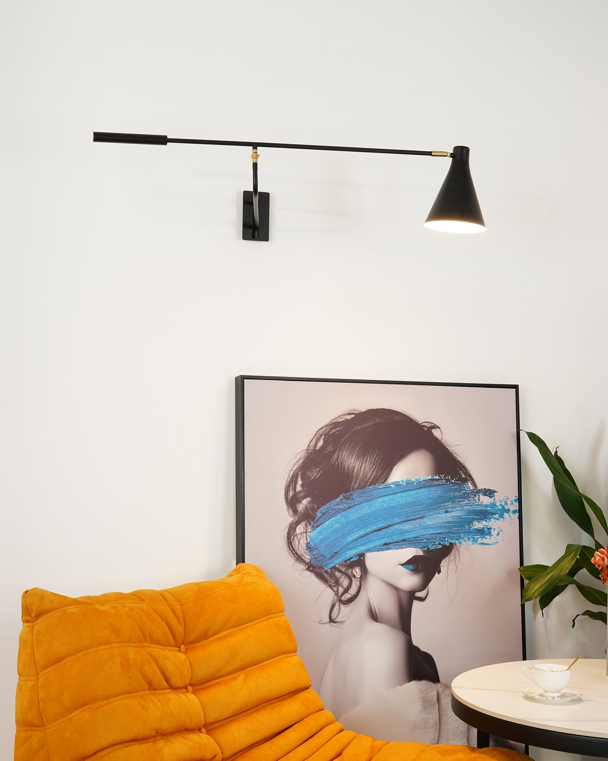 WINDSOR HINGED ARM WALL ILLUMINATOR