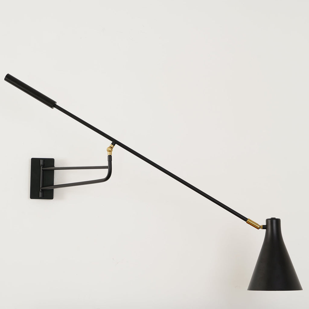 WINDSOR HINGED ARM WALL ILLUMINATOR