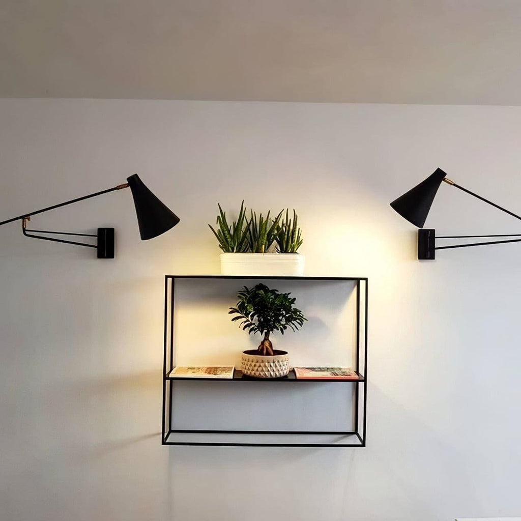 WINDSOR HINGED ARM WALL ILLUMINATOR