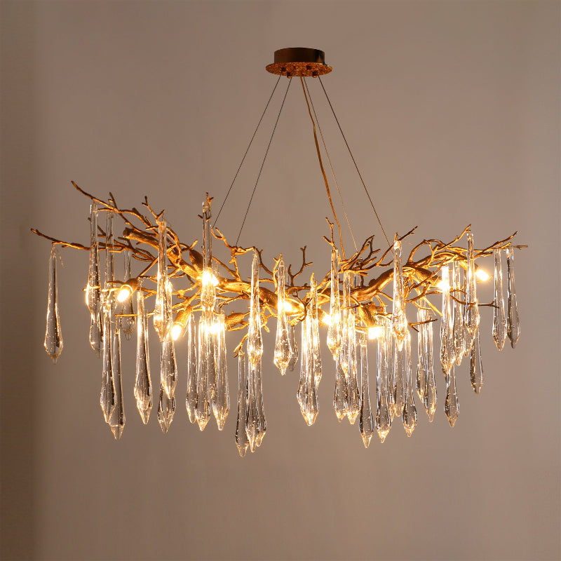 FENWICK CRYSTAL TEARDROP LUMINAIRE
