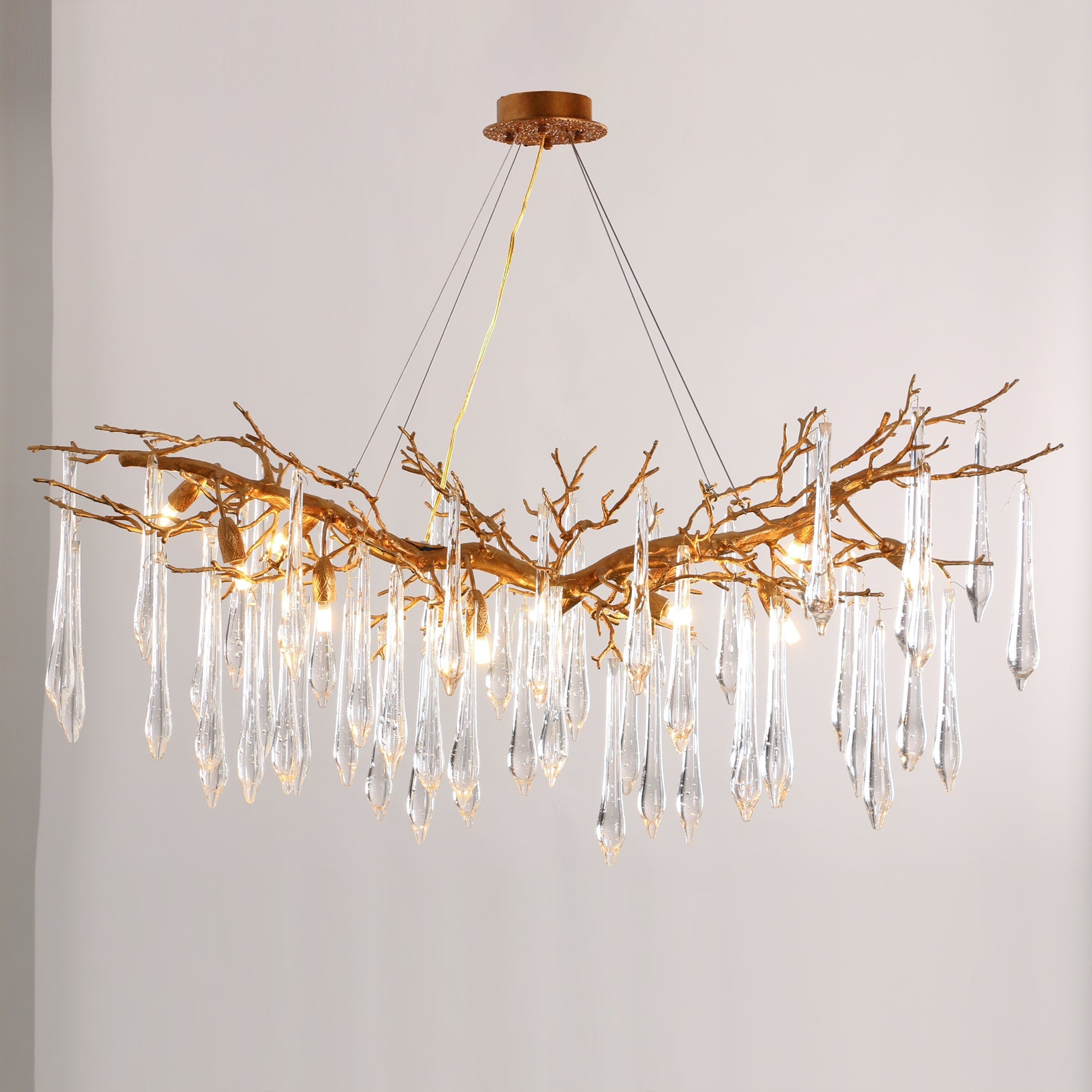 FENWICK CRYSTAL TEARDROP LUMINAIRE