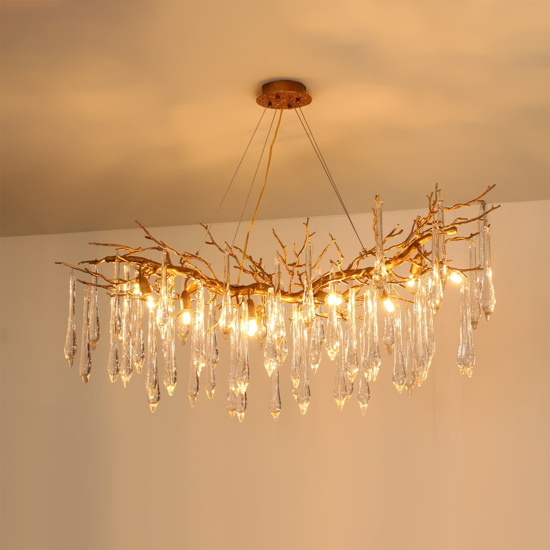 FENWICK CRYSTAL TEARDROP LUMINAIRE