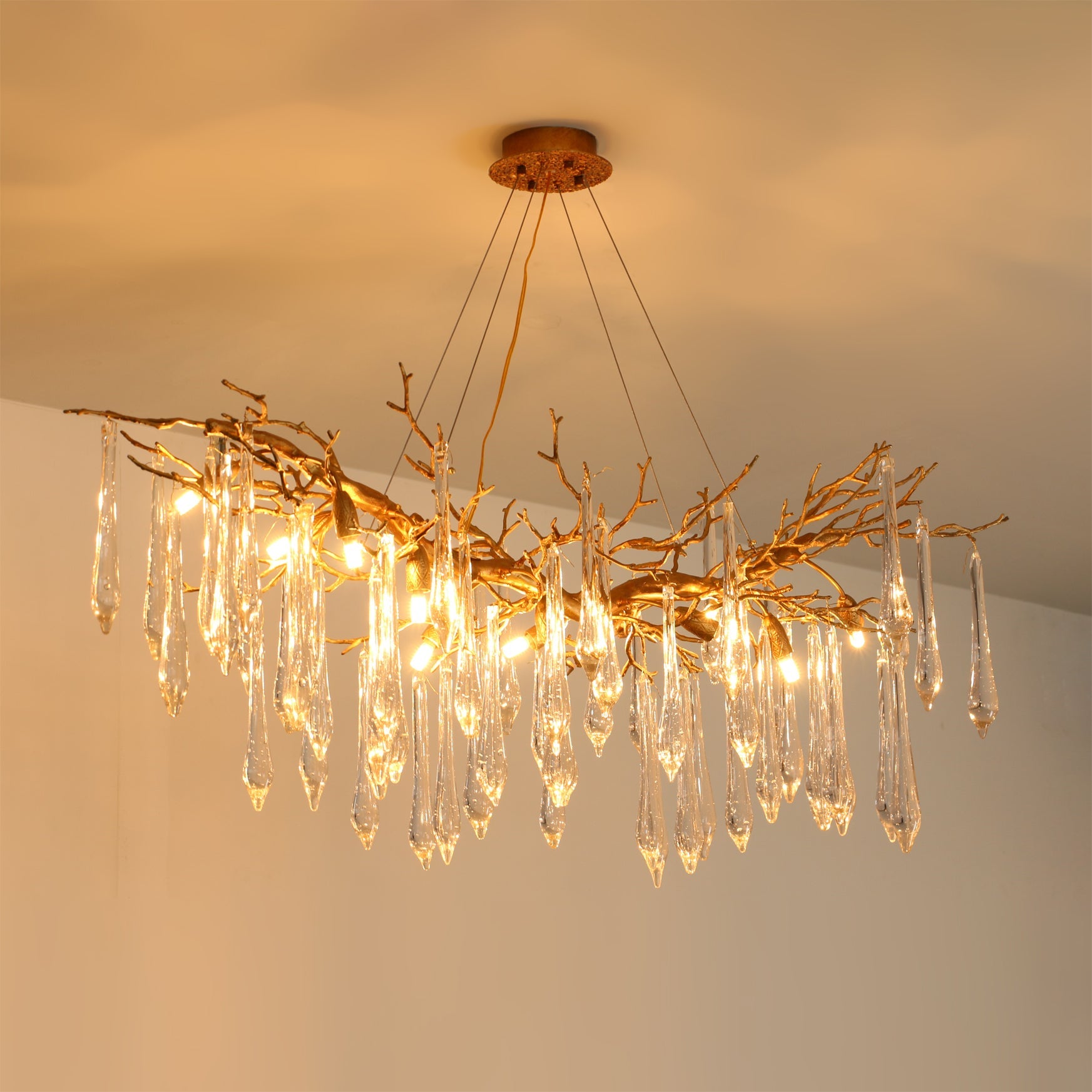 FENWICK CRYSTAL TEARDROP LUMINAIRE