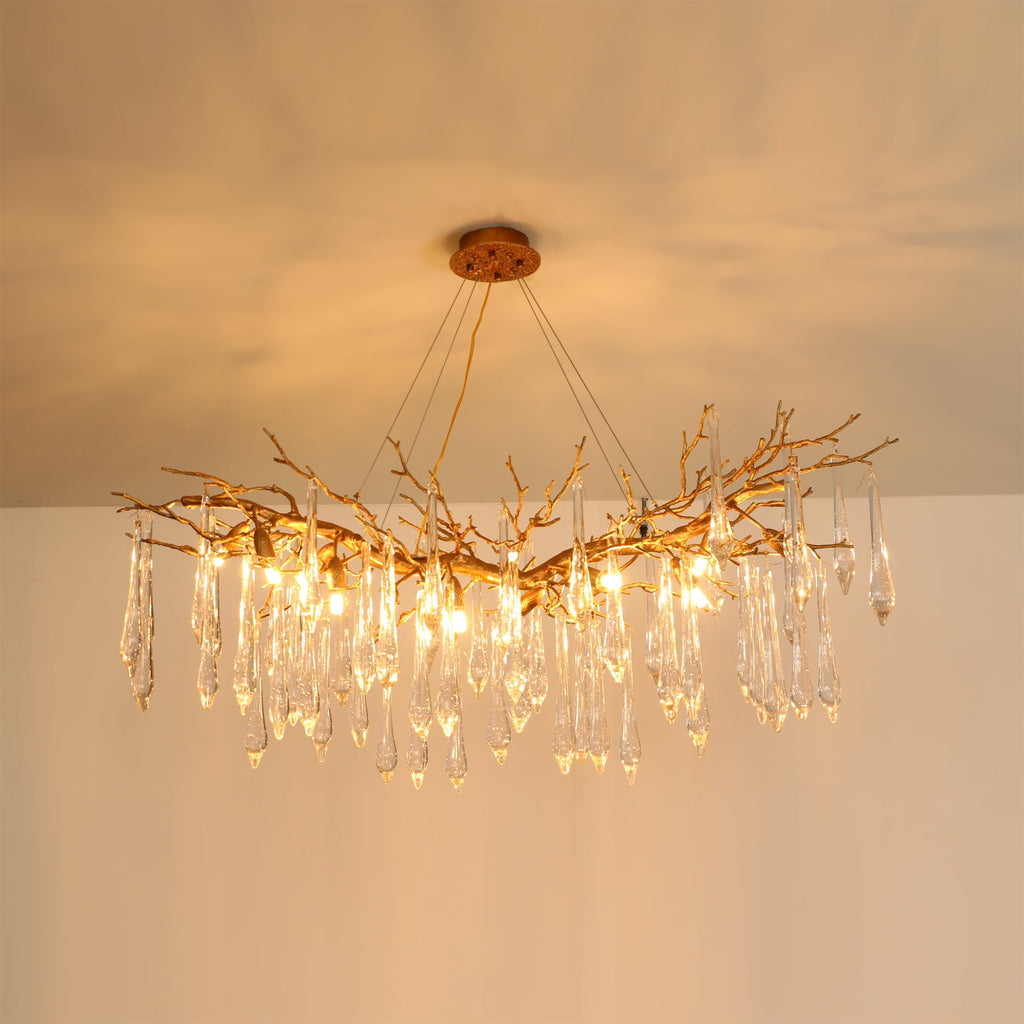 FENWICK CRYSTAL TEARDROP LUMINAIRE