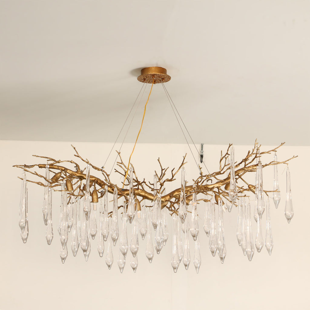 FENWICK CRYSTAL TEARDROP LUMINAIRE