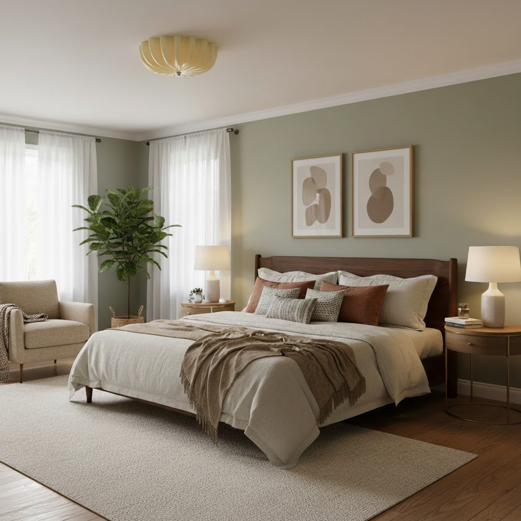 GLENMORRAY LUMINOUS GELATIN CEILING FIXTURE