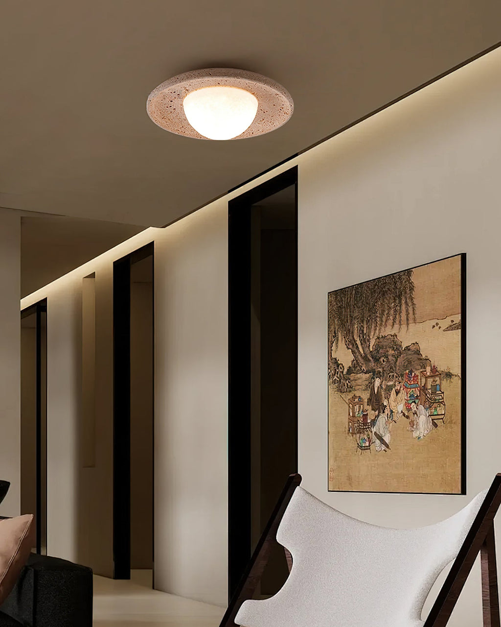 FENWICK HARMONY FLUSH MOUNT LIGHT