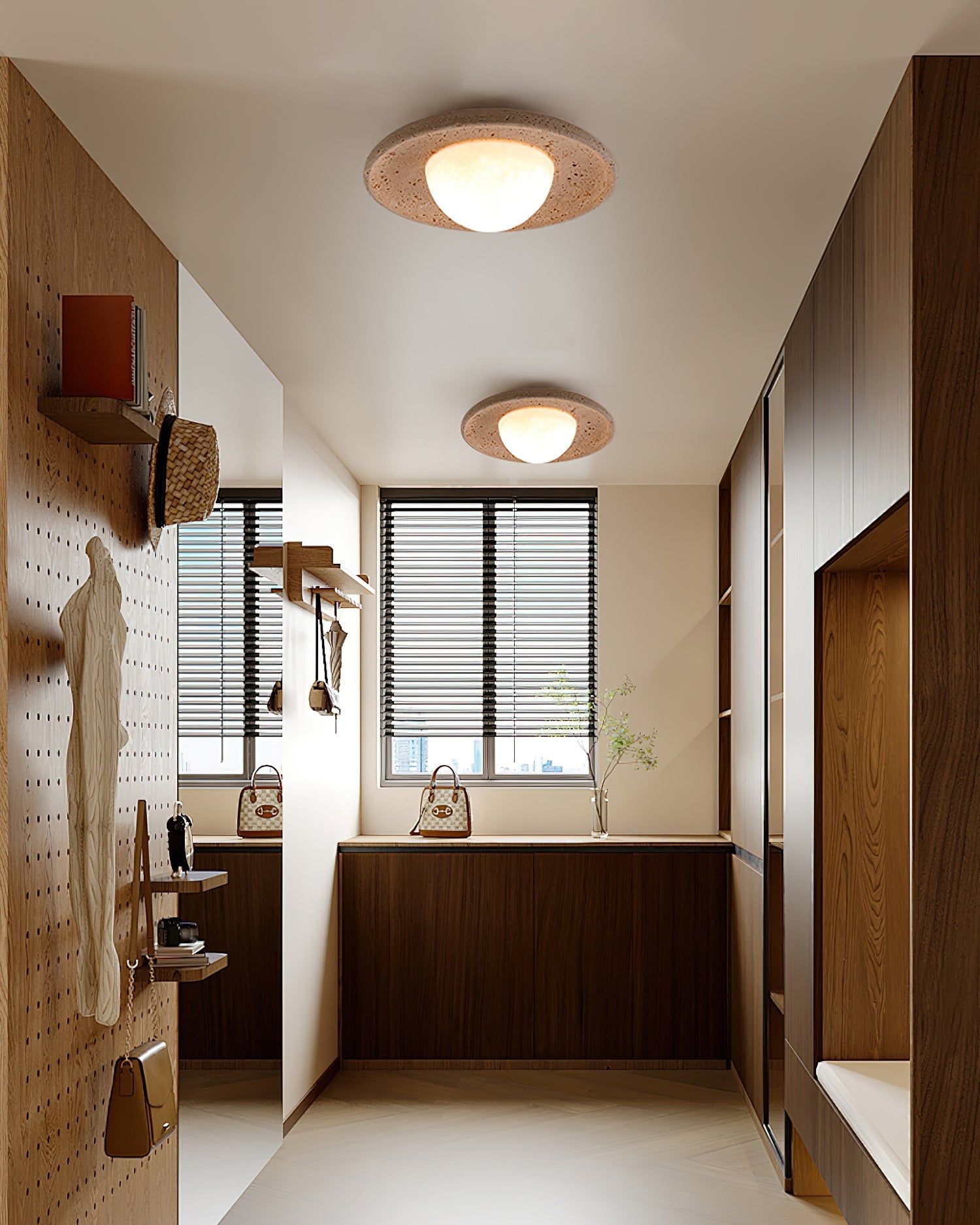 FENWICK HARMONY FLUSH MOUNT LIGHT
