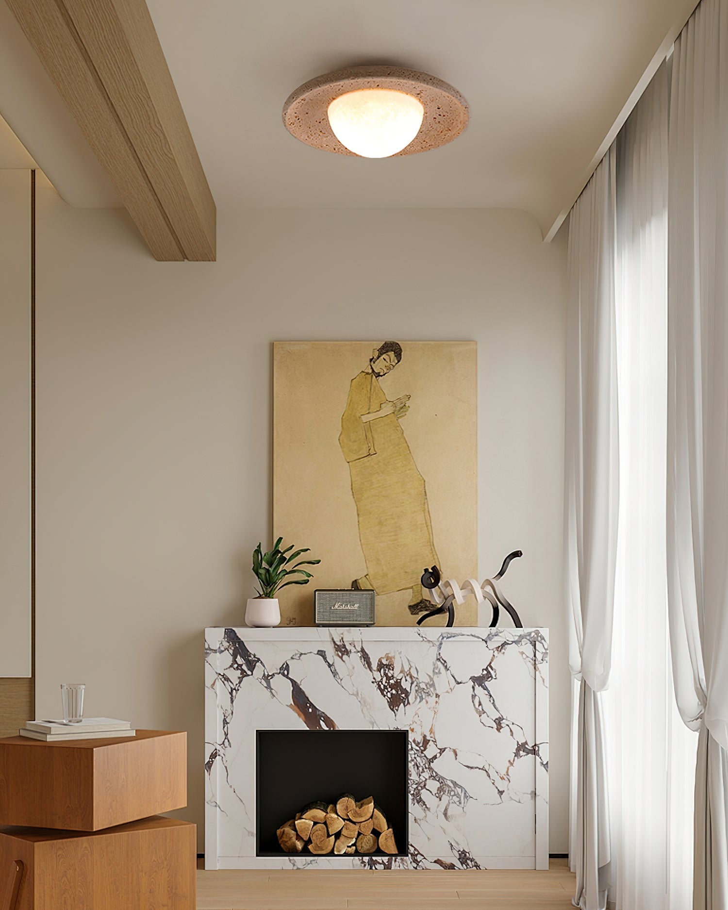 FENWICK HARMONY FLUSH MOUNT LIGHT