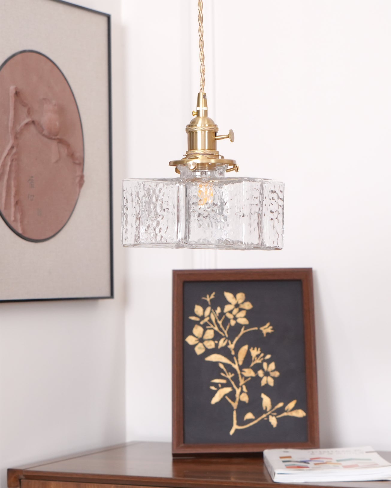 WINDSOR CRYSTAL GLOBE HANGING LAMP