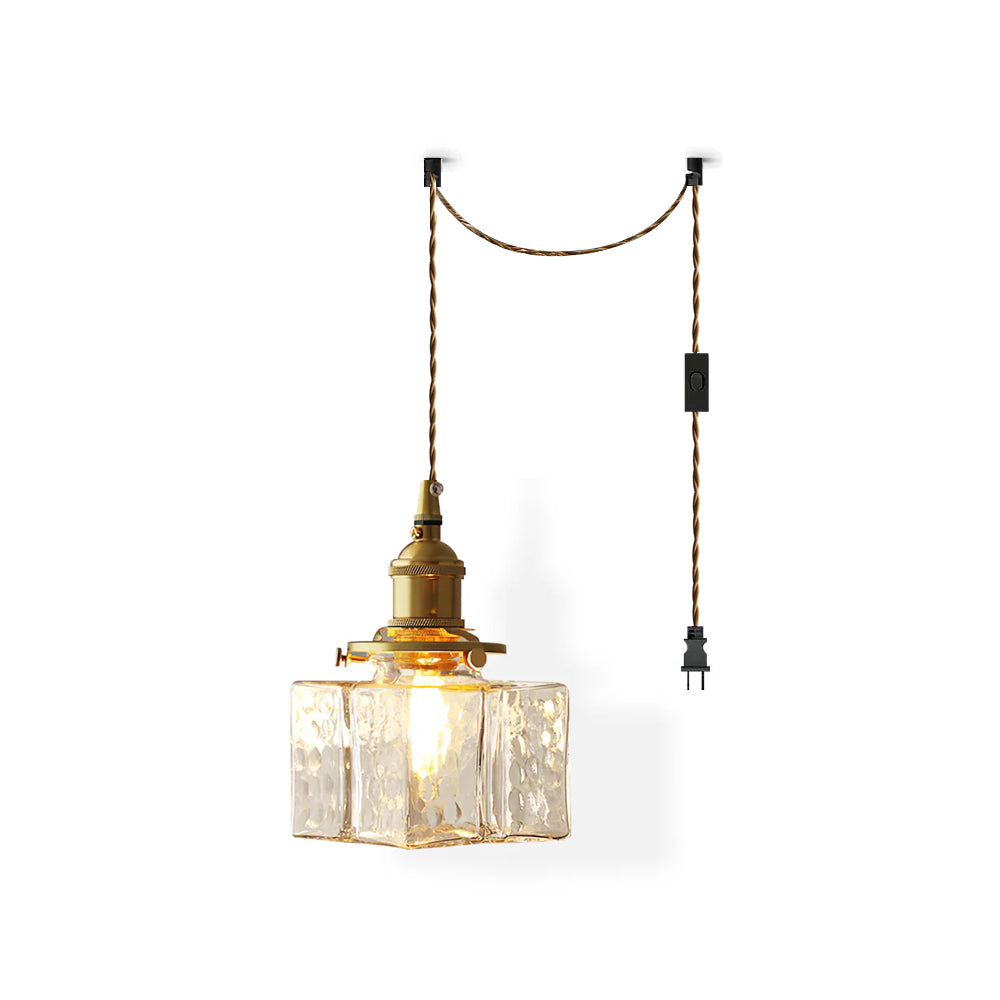 VERITY CRYSTAL DROPLET SWAG LANTERN