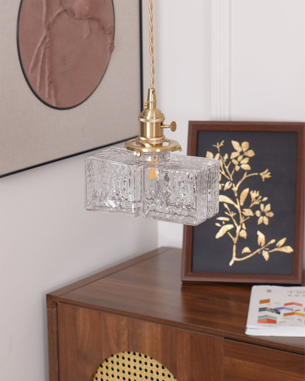 WINDSOR CRYSTAL GLOBE HANGING LAMP
