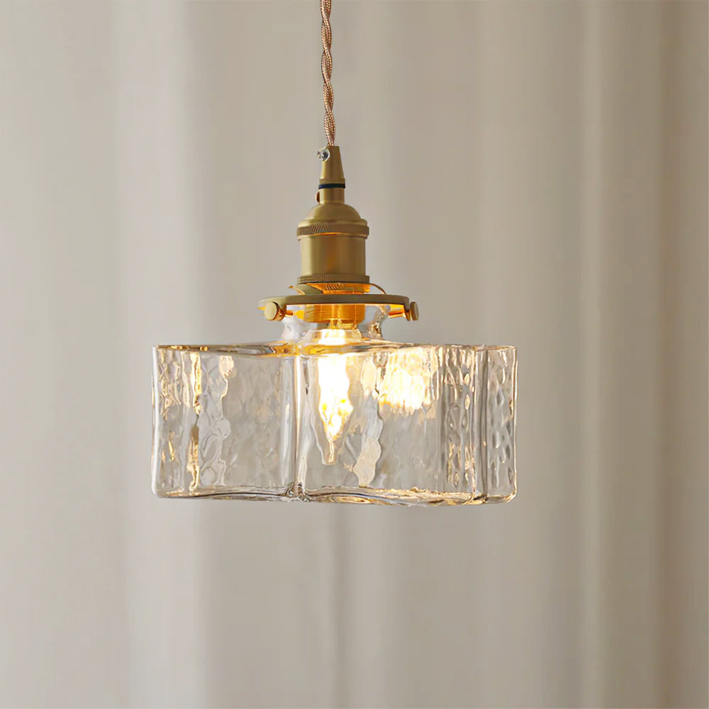 VERITY CRYSTAL DROPLET SWAG LANTERN