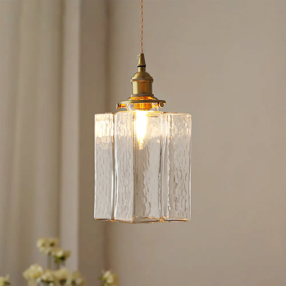 VERITY CRYSTAL DROPLET SWAG LANTERN