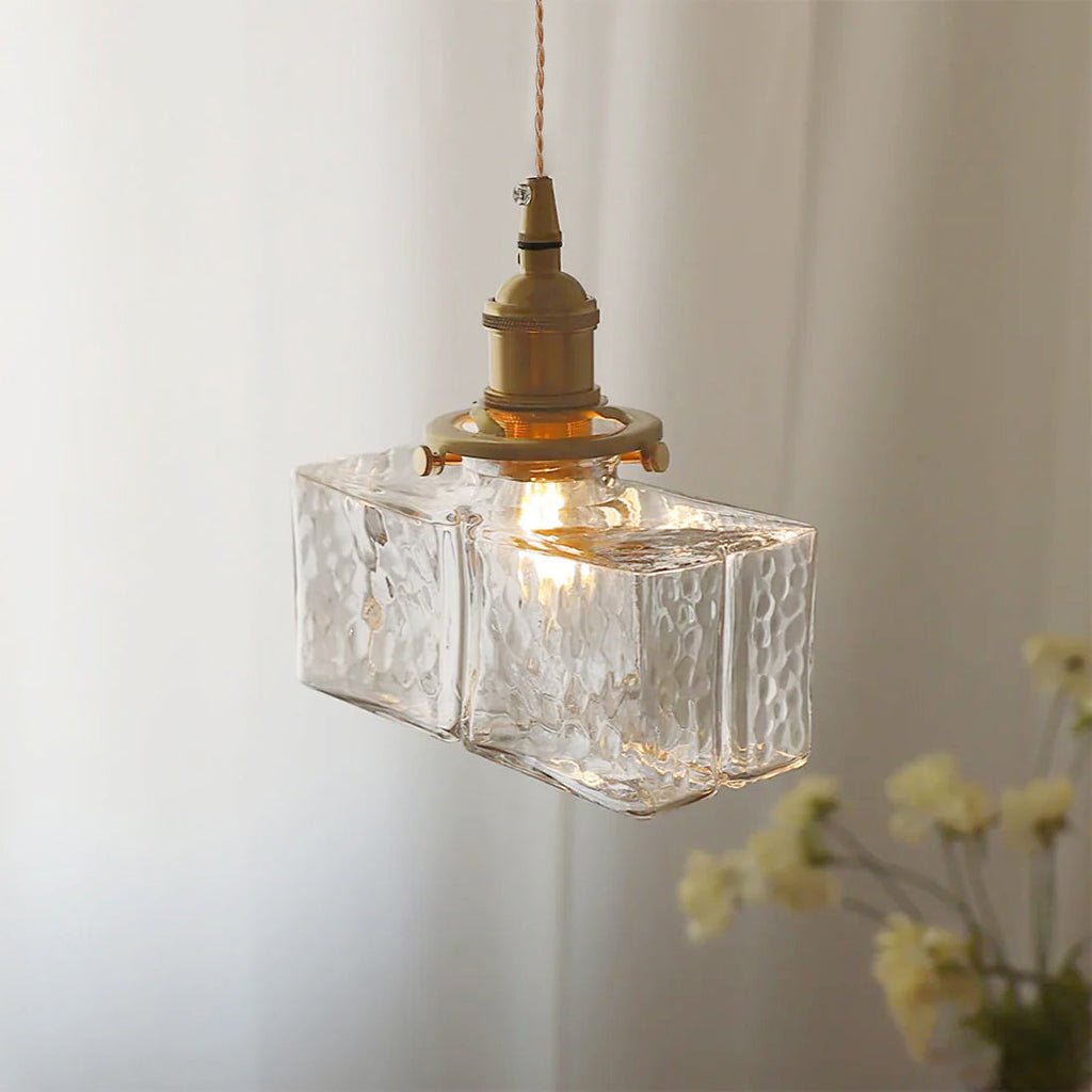 VERITY CRYSTAL DROPLET SWAG LANTERN
