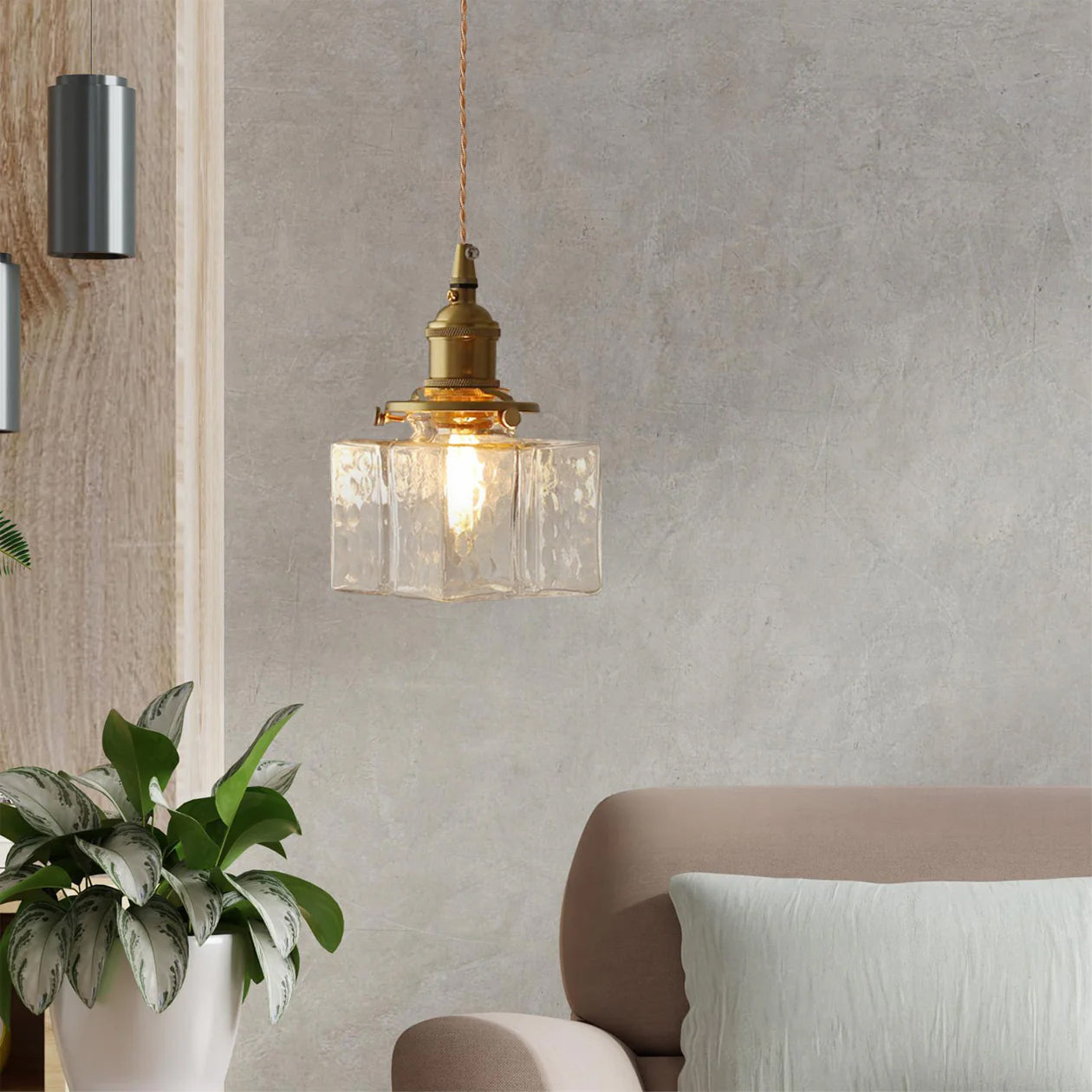 WINDSOR CRYSTAL GLOBE HANGING LAMP
