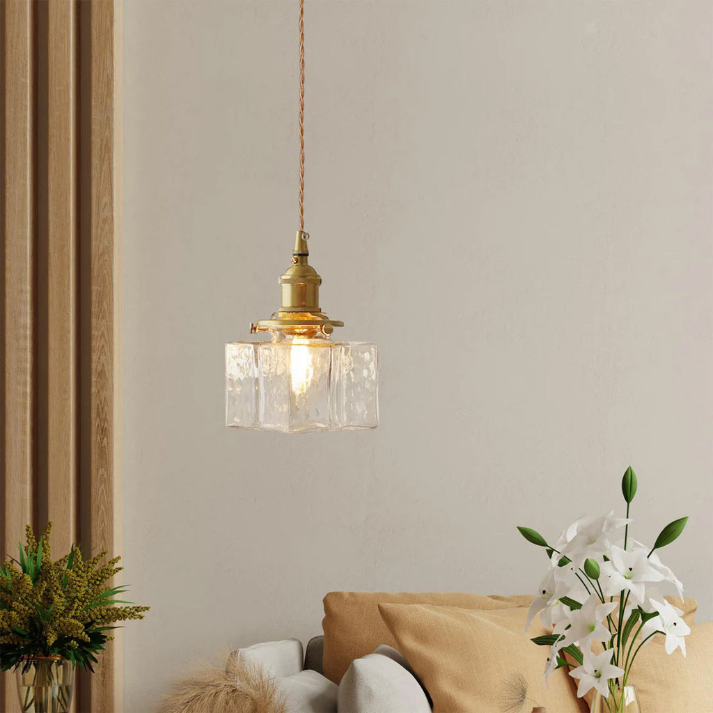 VERITY CRYSTAL DROPLET SWAG LANTERN