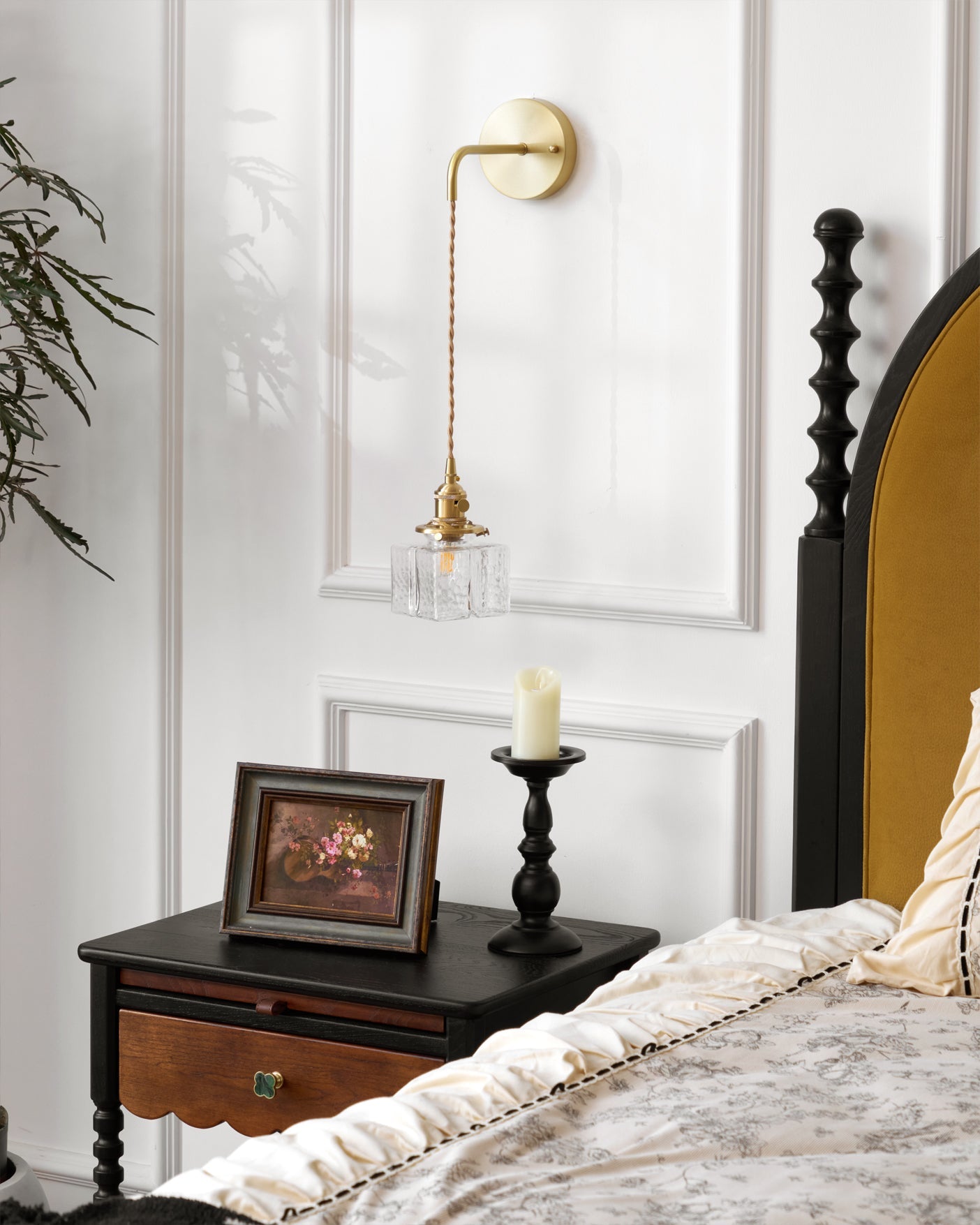 WINCHESTER GEMSTONE BRASS WALL SCONCE