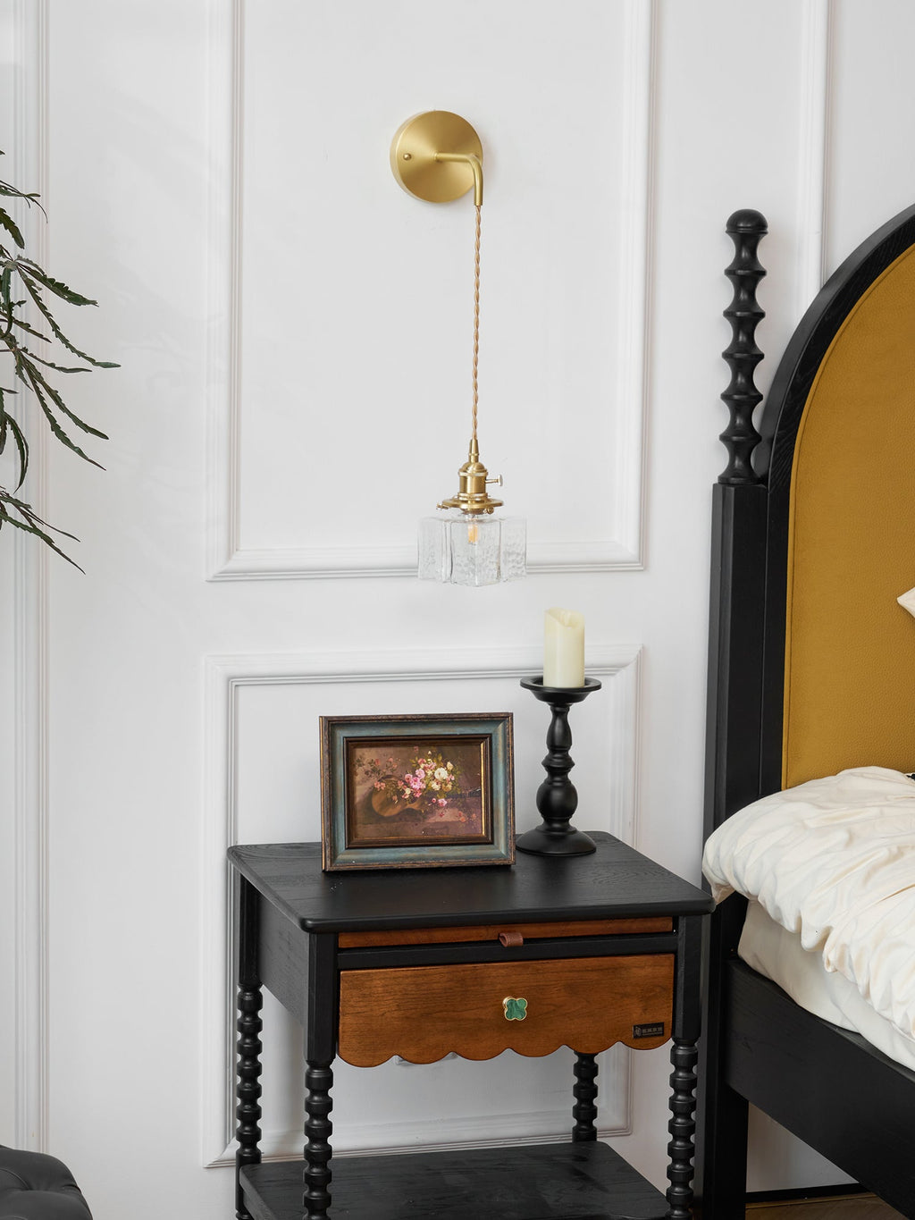 WINCHESTER GEMSTONE BRASS WALL SCONCE