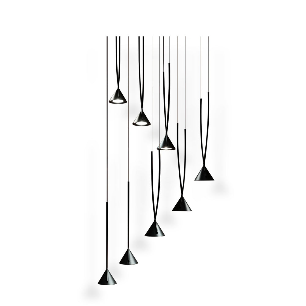 CARLETON GEMSTONE CLUSTER HANGING LIGHT
