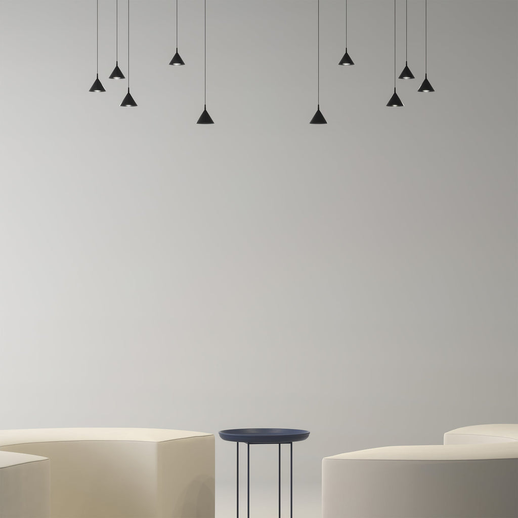 CARLETON GEMSTONE CLUSTER HANGING LIGHT