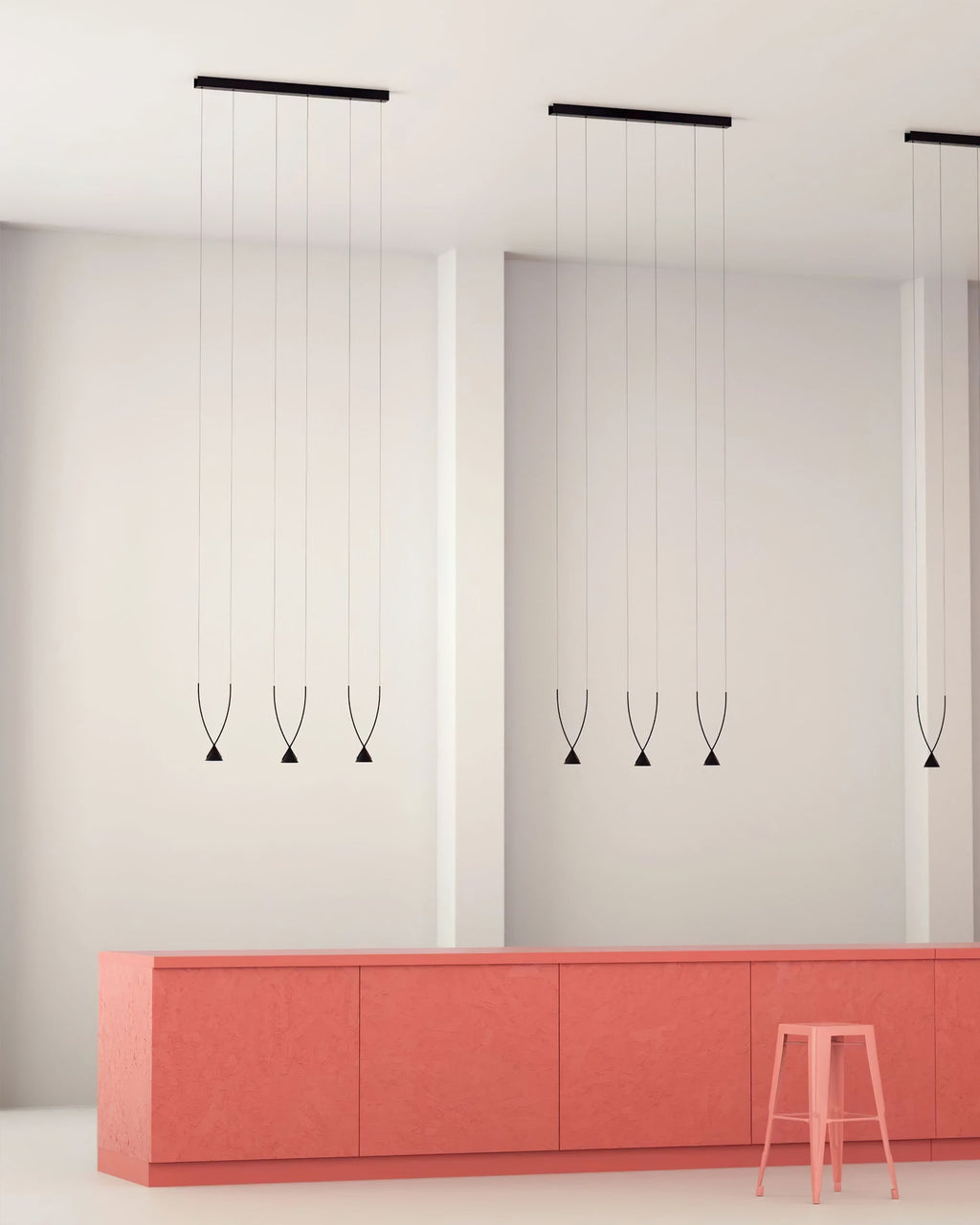 CARLETON GEMSTONE CLUSTER HANGING LIGHT