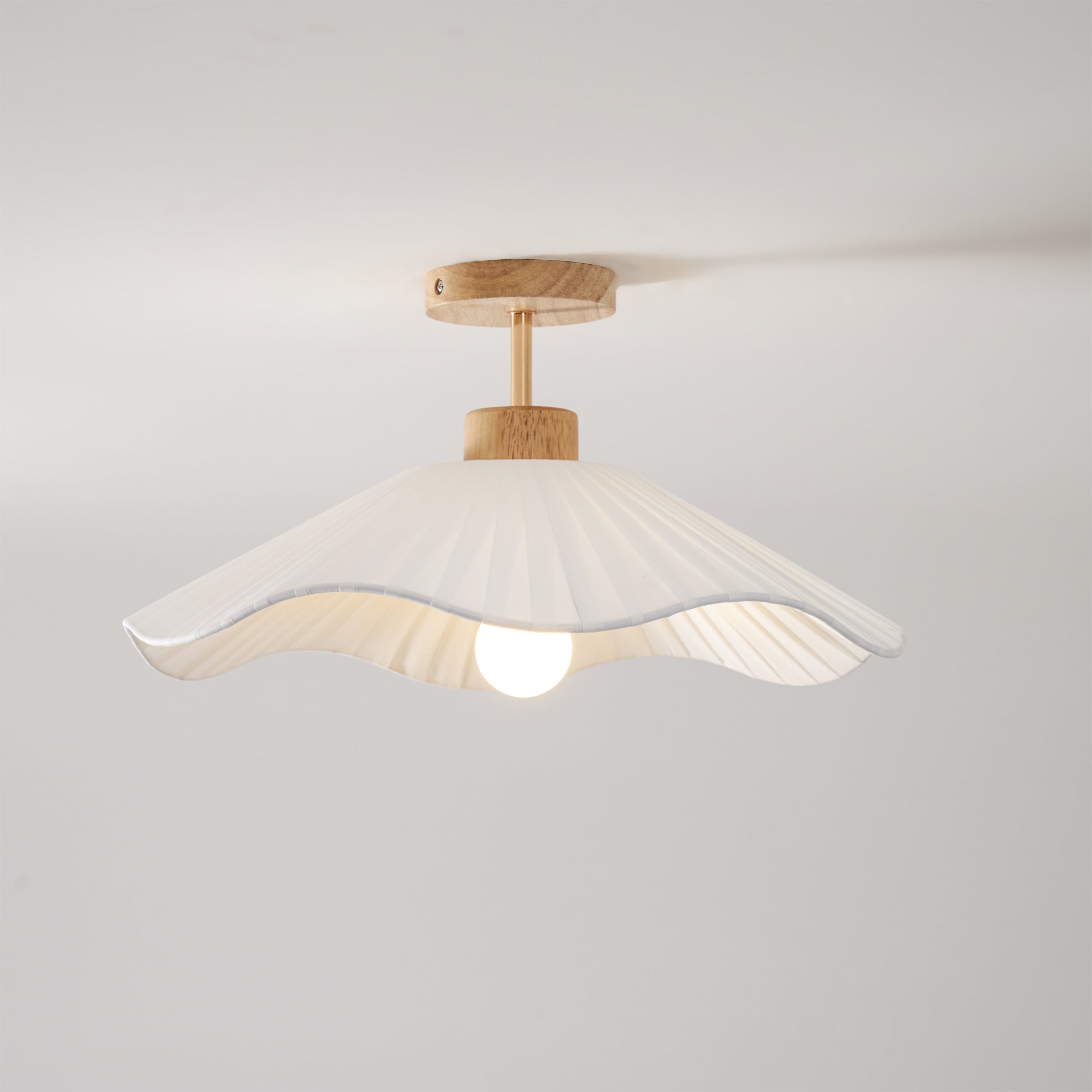 WHITBY TEXTILE DRUM LIGHTING FIXTURE