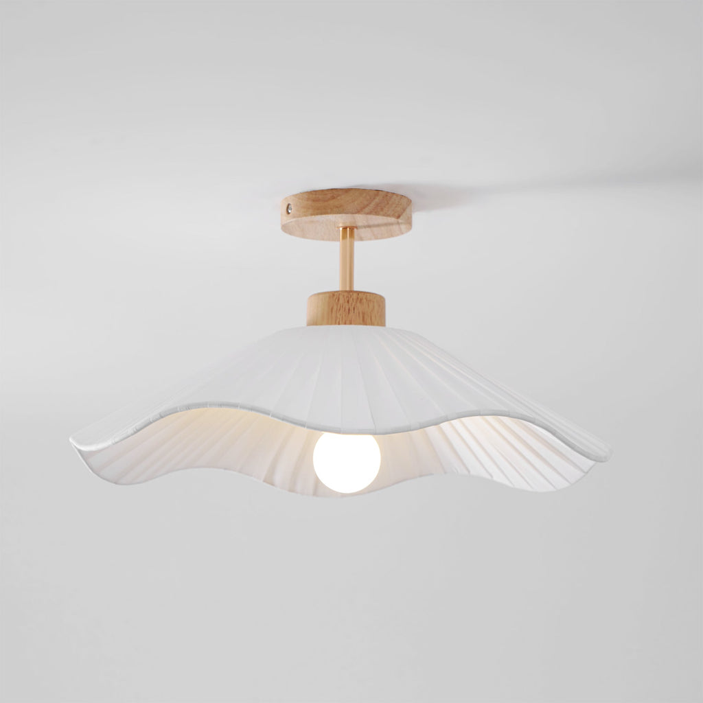 WHITBY TEXTILE DRUM LIGHTING FIXTURE