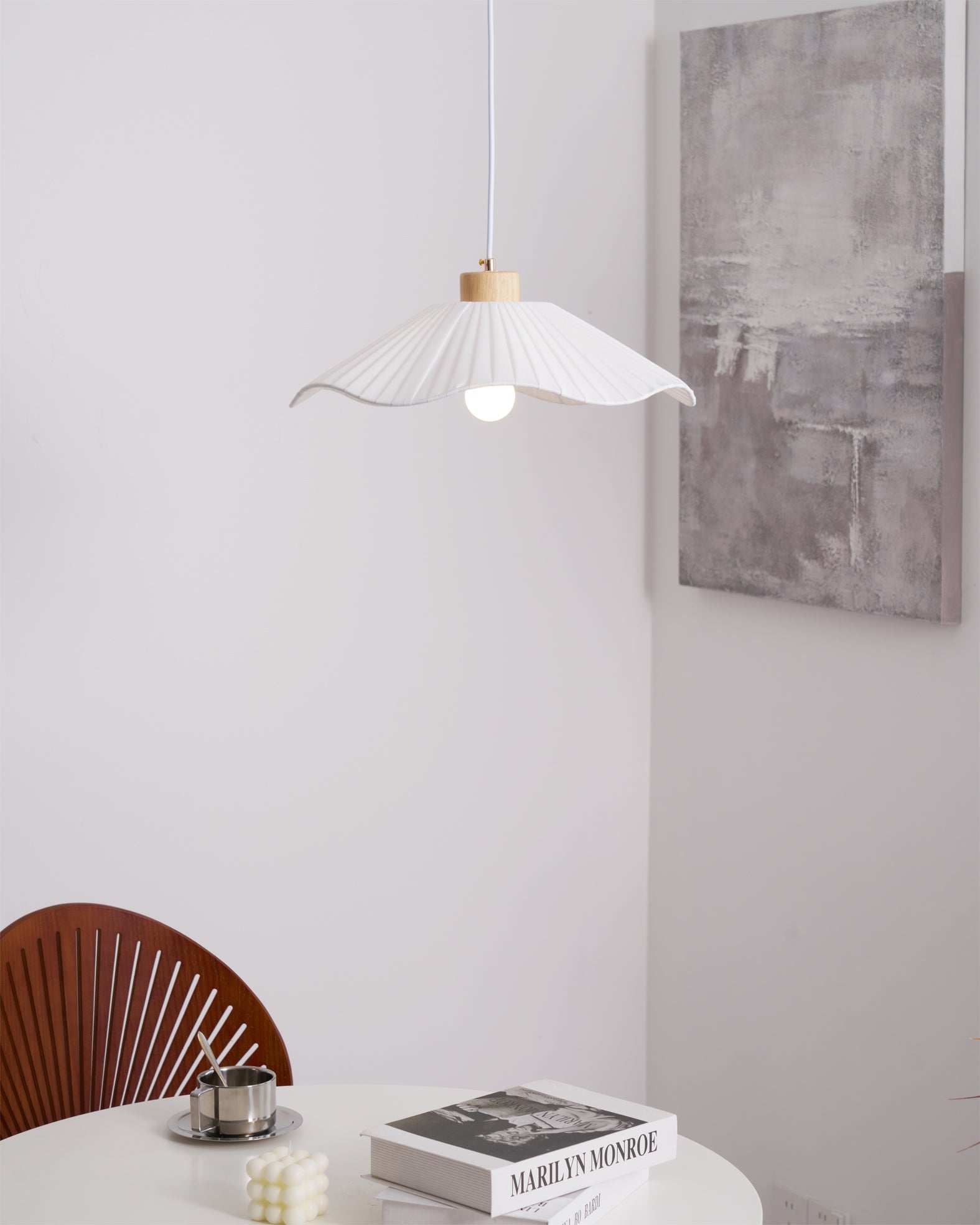 FENWICK TEXTILE DRUM PENDANT